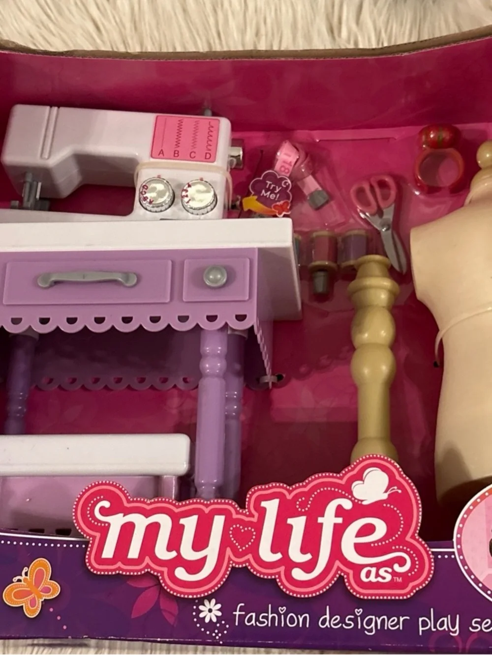 My Life 11 pc Fashion Designer Play Set 18” American Girl Dolls Sewing Machine